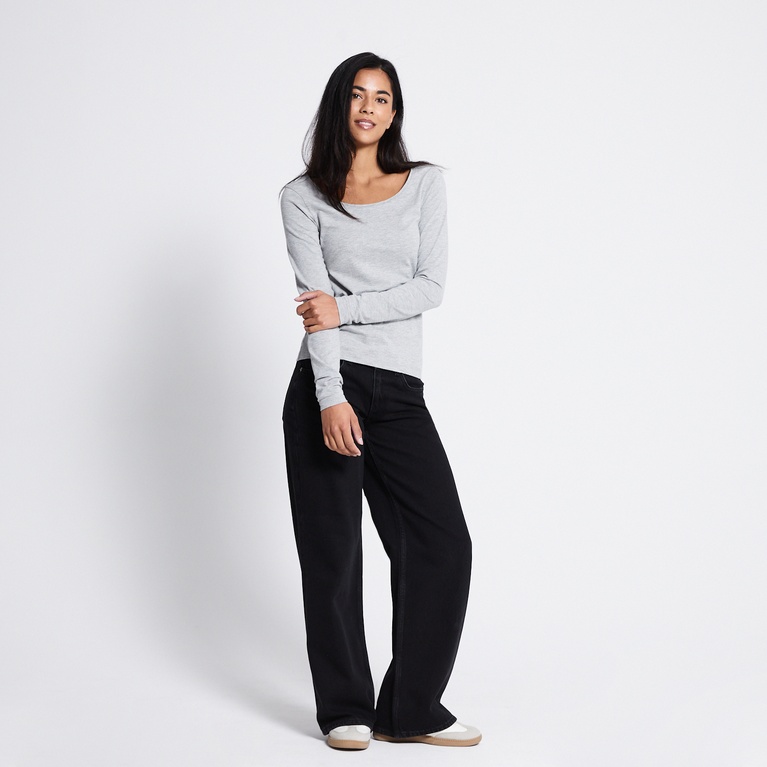 Basic long sleeve top "Fredrika"